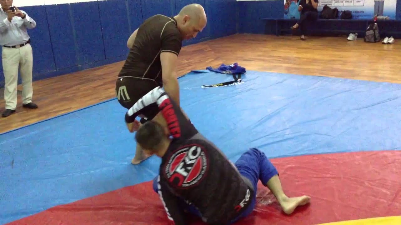 Jiu Jitsu Techniques - Sweep From De La Riva NoGi