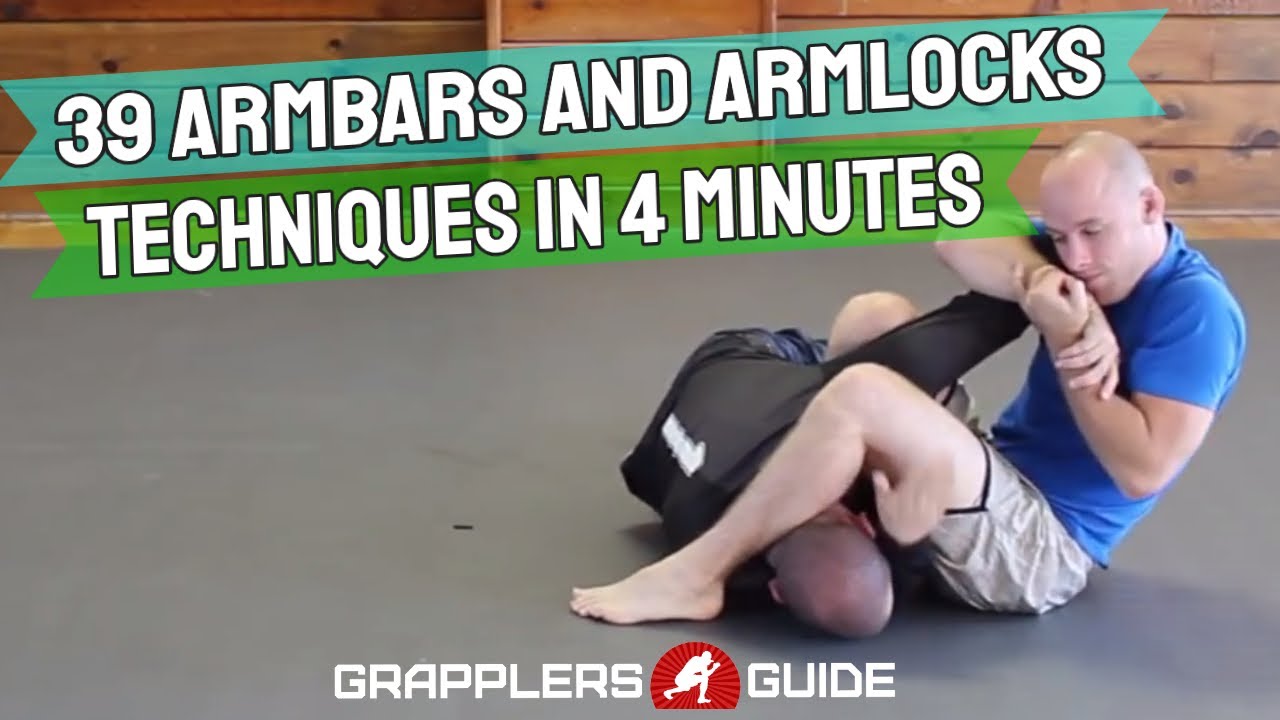 39 Armbars & Arm Locks in Less Than 4 Minutes - Jason Scully - BJJ - Grappling