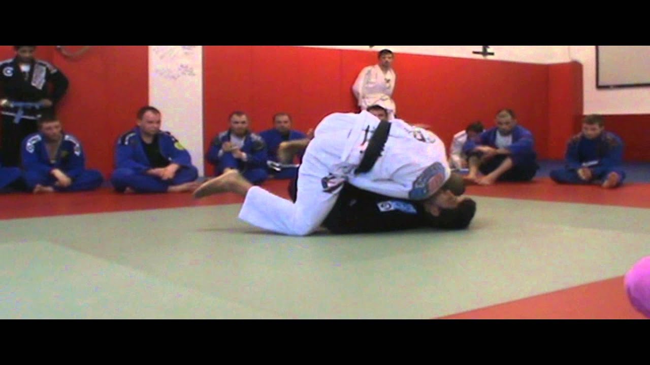 Robson Moura Shows De La Riva Sweep and Choke