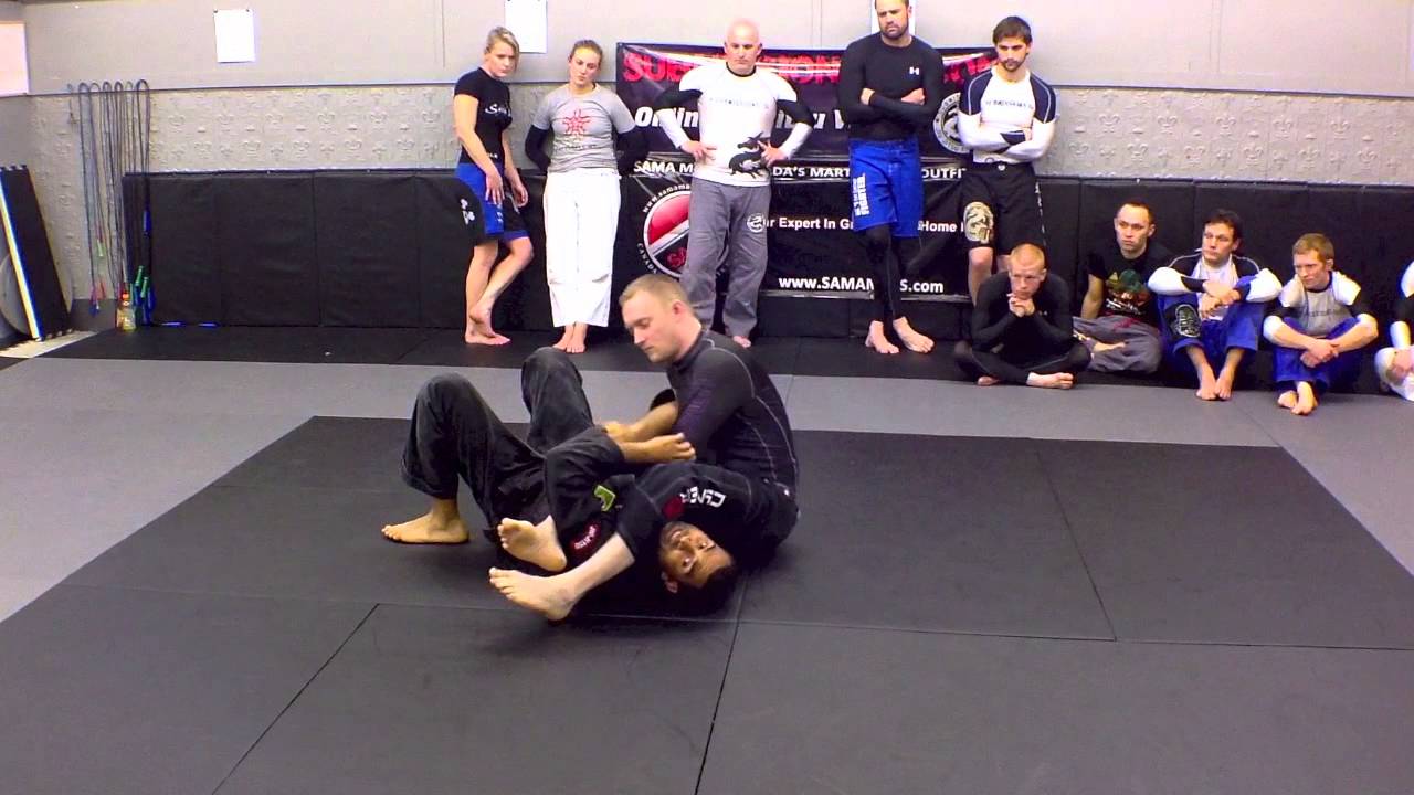 Escaping the Arm Bar  Attempt (from Spider Web) with Renato Laranja