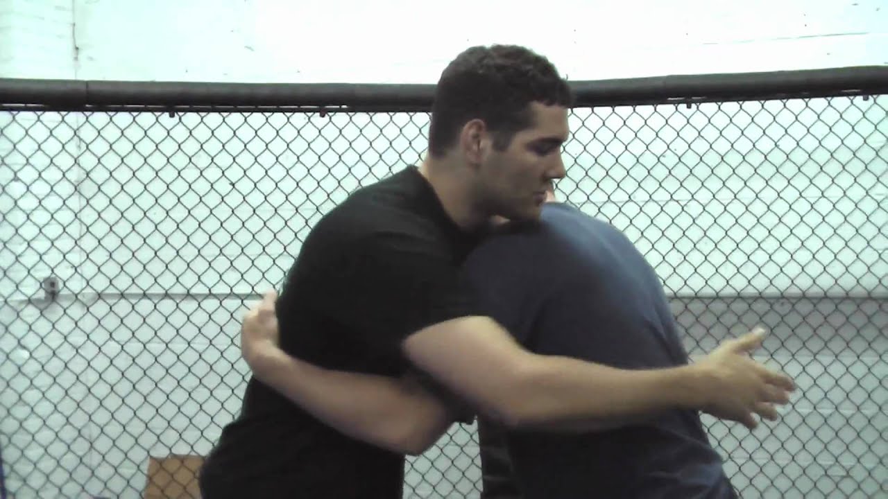 Overhead belly to belly suplex with Chris Weidman