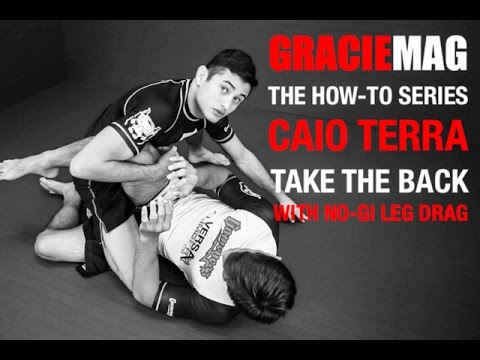 HOW-TO: Caio Terra teaches how to get to the back with a no-gi leg drag