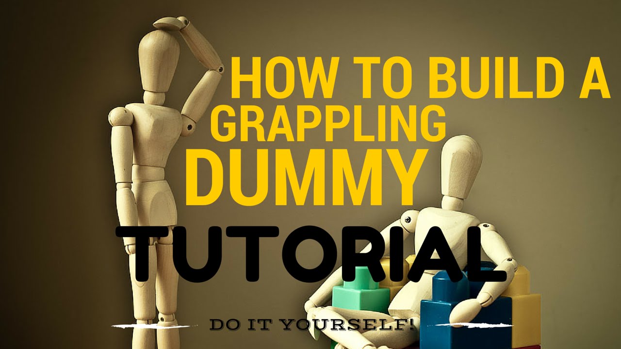 Learn How to Build a Grappling Dummy in just 5 Minutes