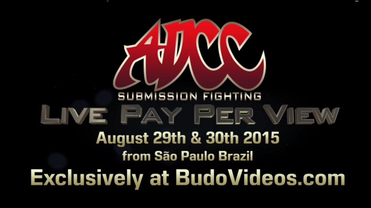 ADCC Worlds 2015 Live on PPV Aug 29-30th at Budovideos.com
