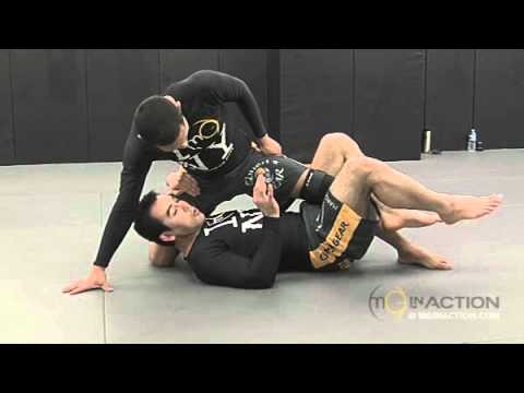 Marcelo Garcia. Shin-in Sweep from Half Guard, Guillotine from Butterfly