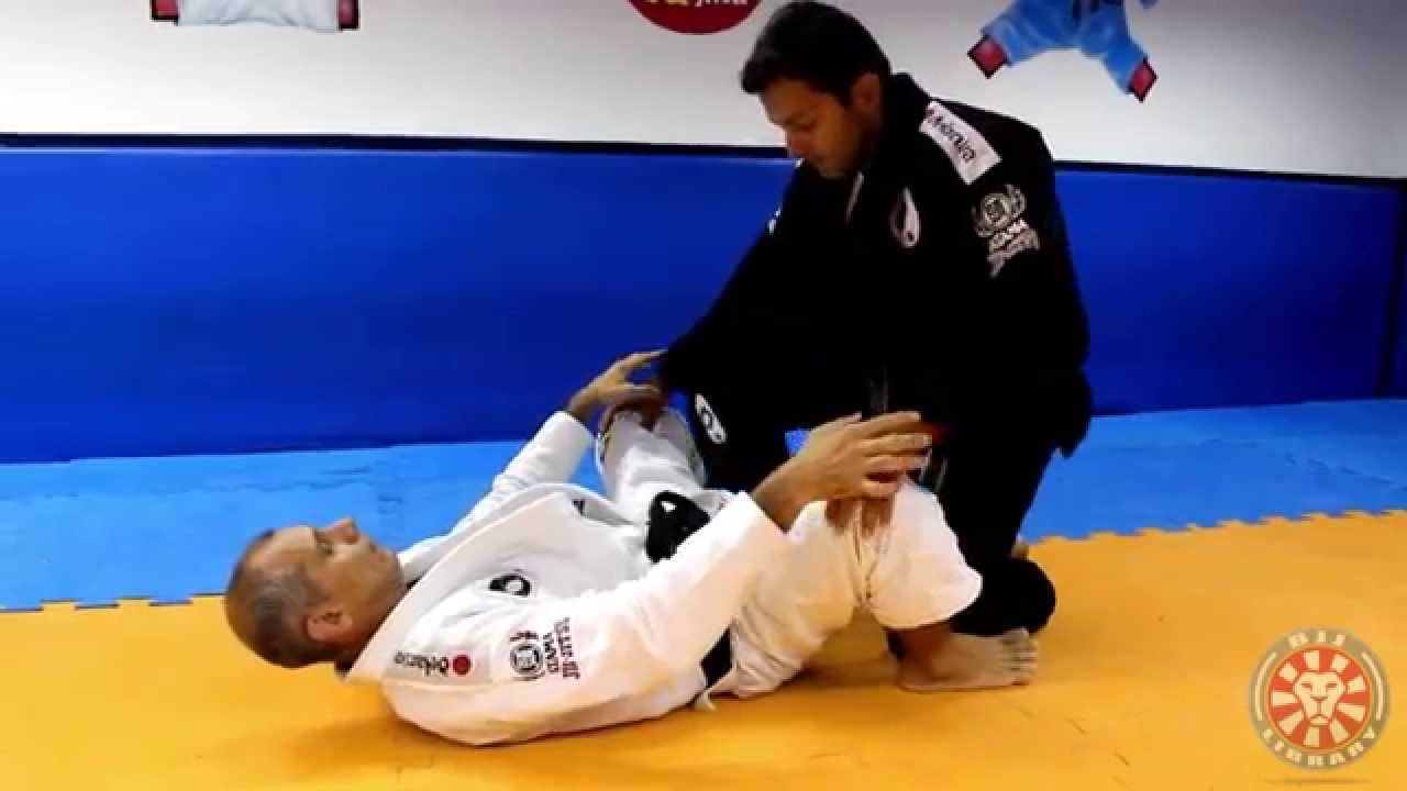 Lasso Double De la Riva Sweeps by Ricardo De la Riva from BJJ Library Seminar