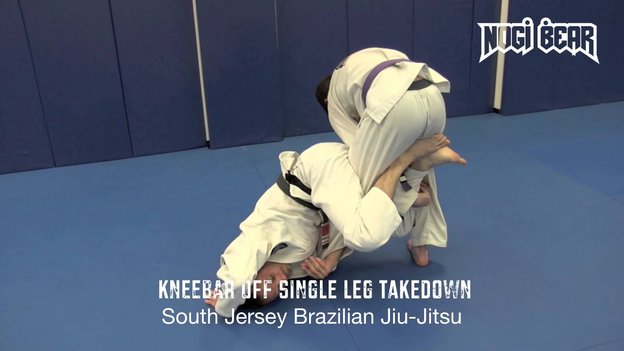 Kneebar off Single Leg Takedown Instructional with Professor Steven Bongiorno of SJBJJ / RABJJ