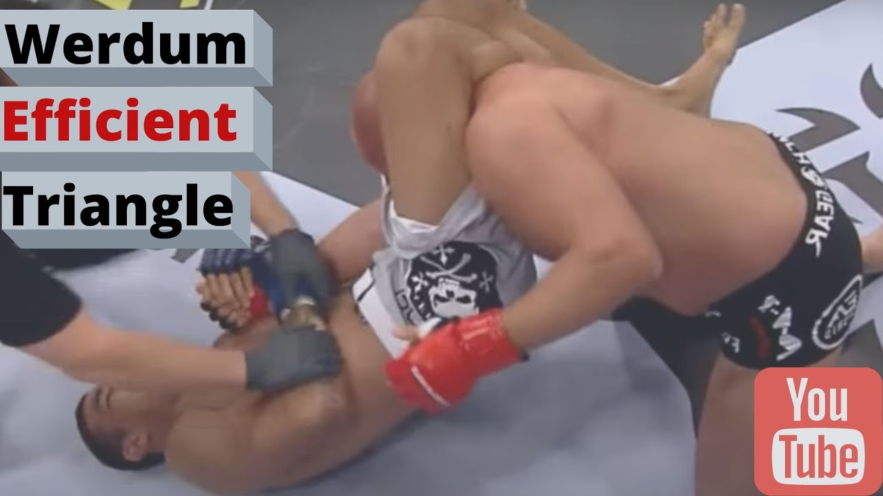 Werdum shows us how efficient  his triangle from close guard is.