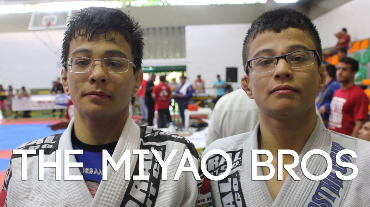 Crazy BJJ guards, berimbolos & reverse de la Riva: Miyao brothers tournament highlight