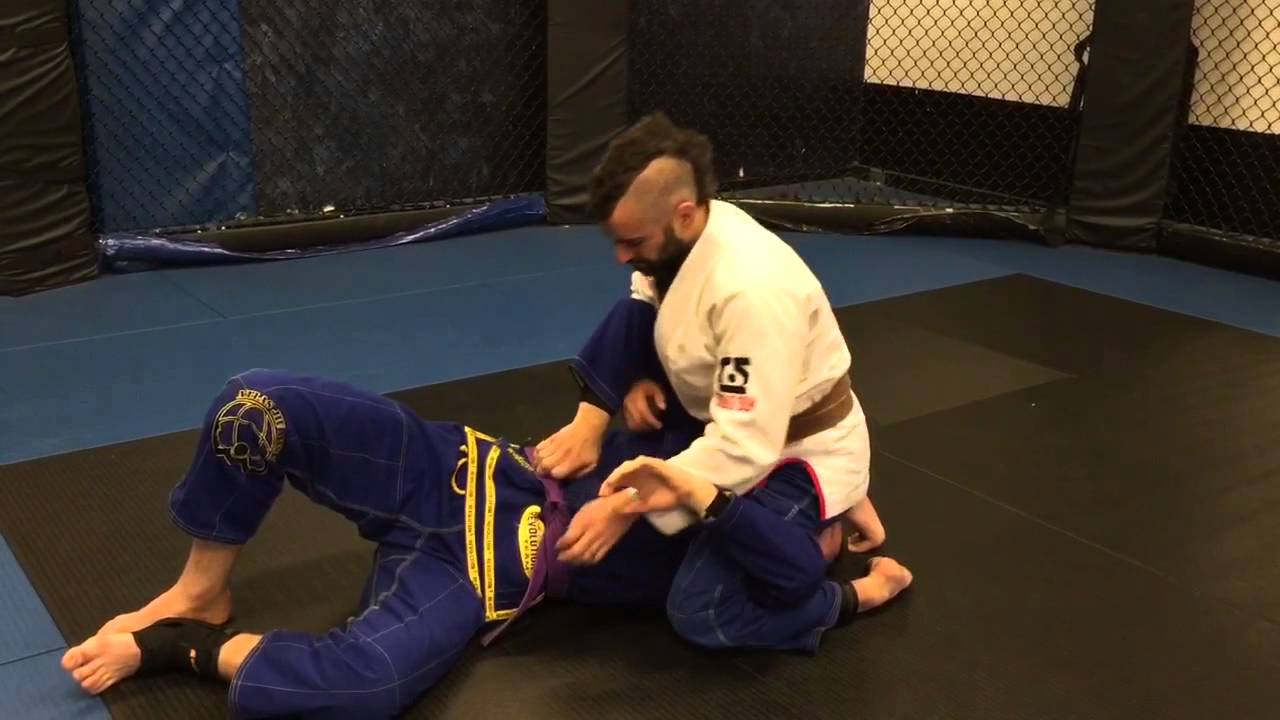 North South to Atlas arm submission with Edward "Scissorhands" Anthony
