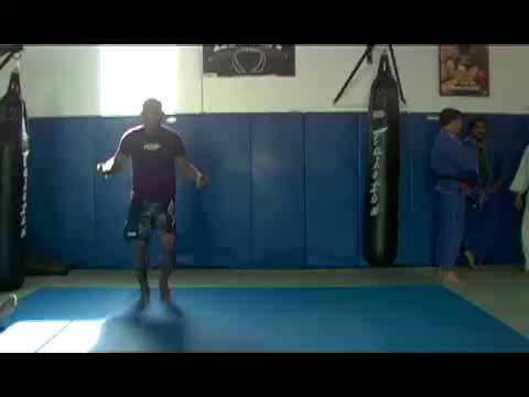 Jacare trains at Beverly Hills Jiu Jitsu Club