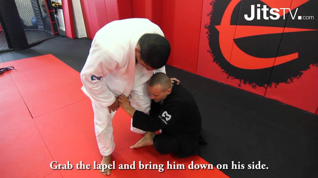 Fernando Vieira Instructional PART 1 - Passing the 'shin-on-shin' guard - Jits Magazine