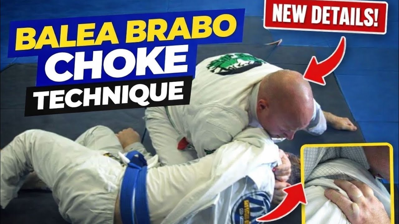 BRAZILIAN JIU JITSU TECHNIQUE: The BALEIA BRABO CHOKE Jiu Jitsu Instructional