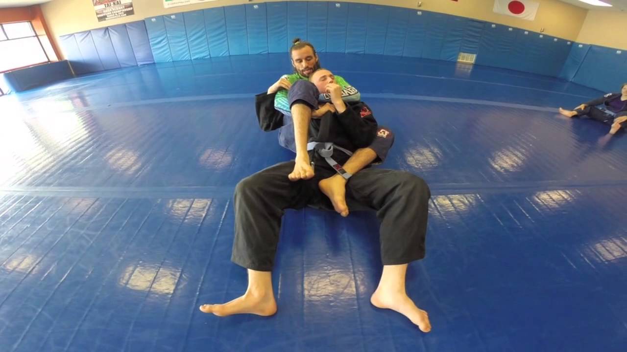 Bow & Arrow Choke (arm wrapped)