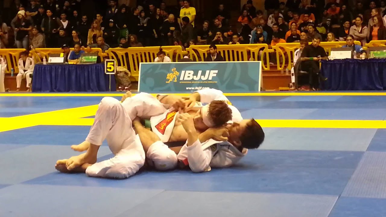 2014 San Fran Open - Black Belt Adult Feather Semi-Final Rafael Mendes vs Gianni Grippo
