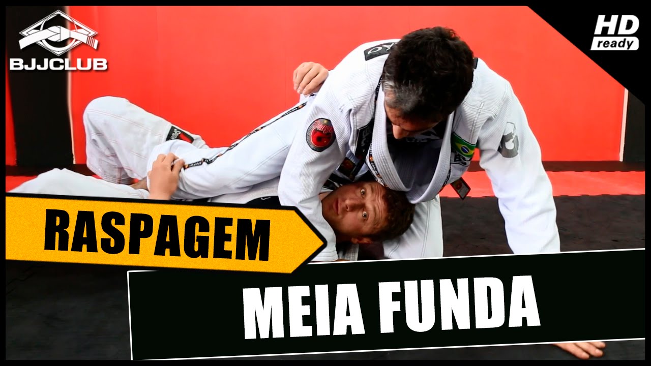 Jiu-Jitsu - Raspagem da Meia Funda - Fabio Pinheiro - BJJCLUB