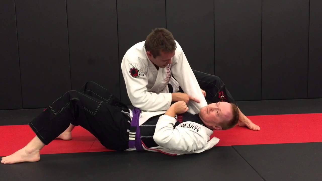 Renzo Gracie Black Belt-Modified Flavio Canto Choke from Side Control