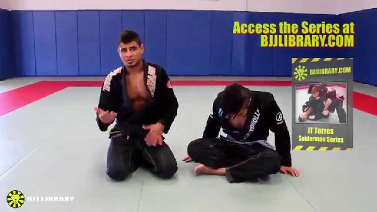 Tricep Crush from Side Control with JT Torres (BJJLIBRARY.COM)