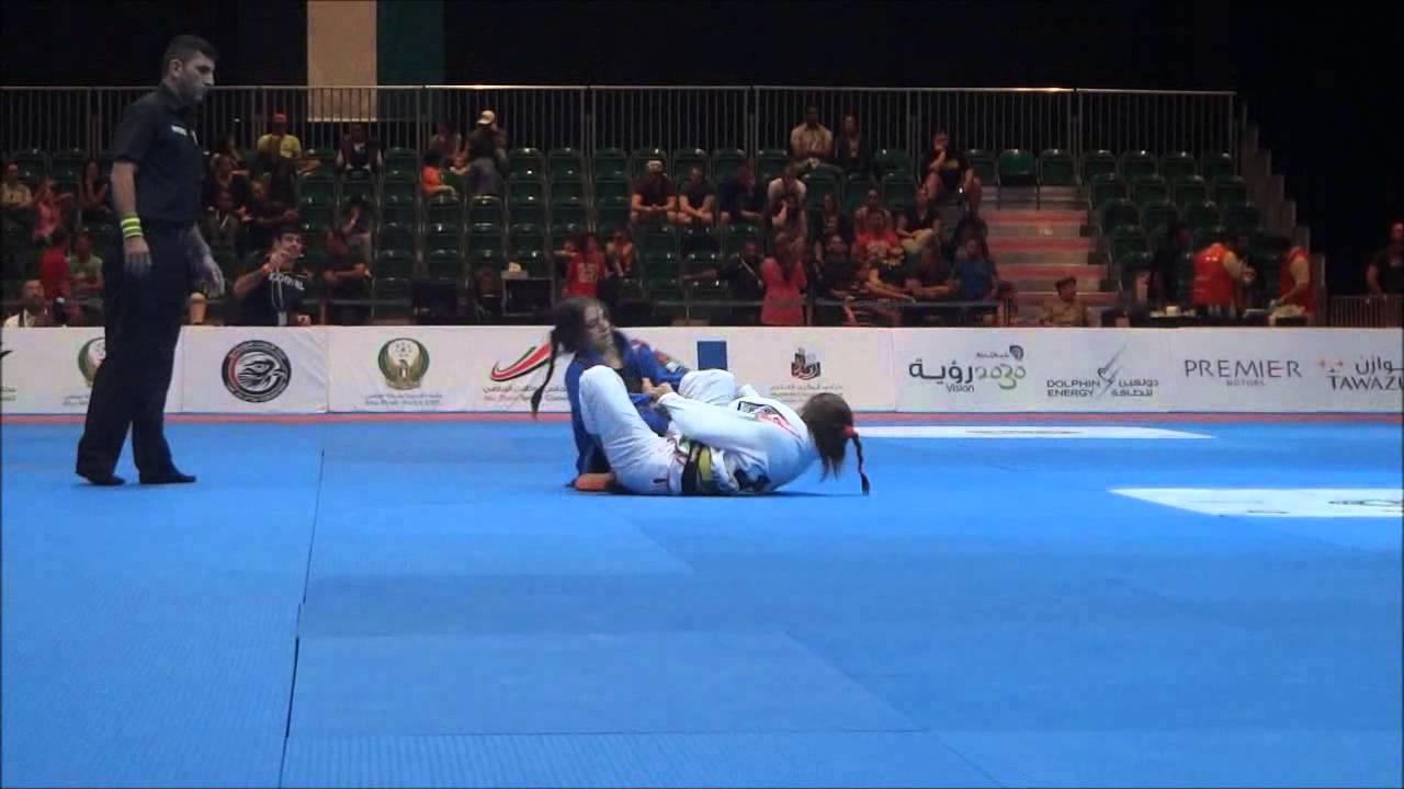 Michelle Nicolini vs Mackenzie Dern final Abu Dhabi Pro 2013