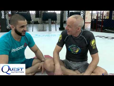Brazilian Jiu-Jitsu - Discussion and Technique - Escape Knee on Belly with Silver Fox - Firas Zahabi
