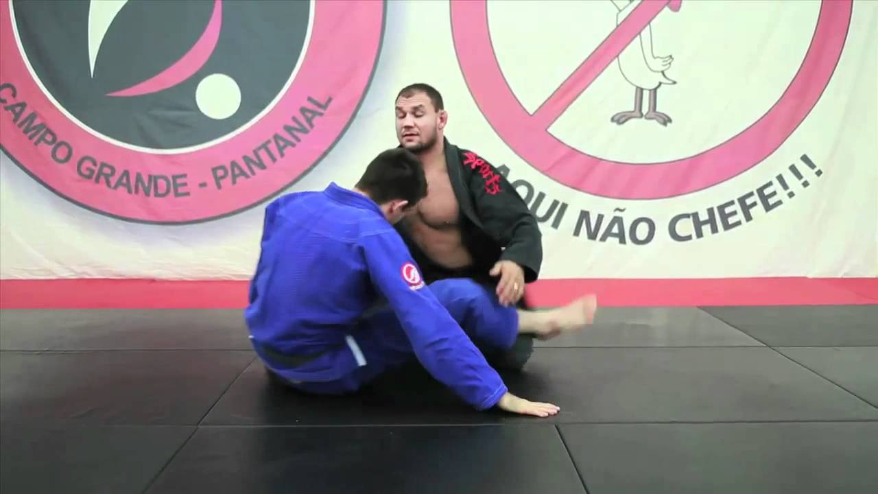 BJJ - Competition Guard Secrets - Cyborg Cross Choke and Brabo Choke #1 - BJJ