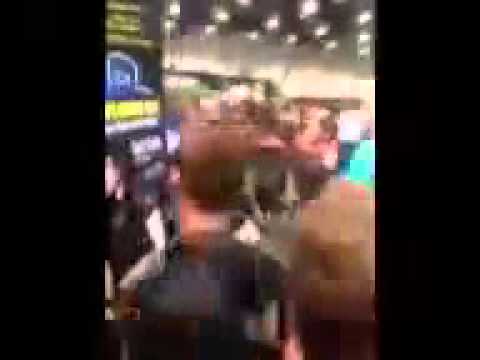 Wanderlei Silva & Chael Sonnen Confrontation at Mr. Olympia Expo