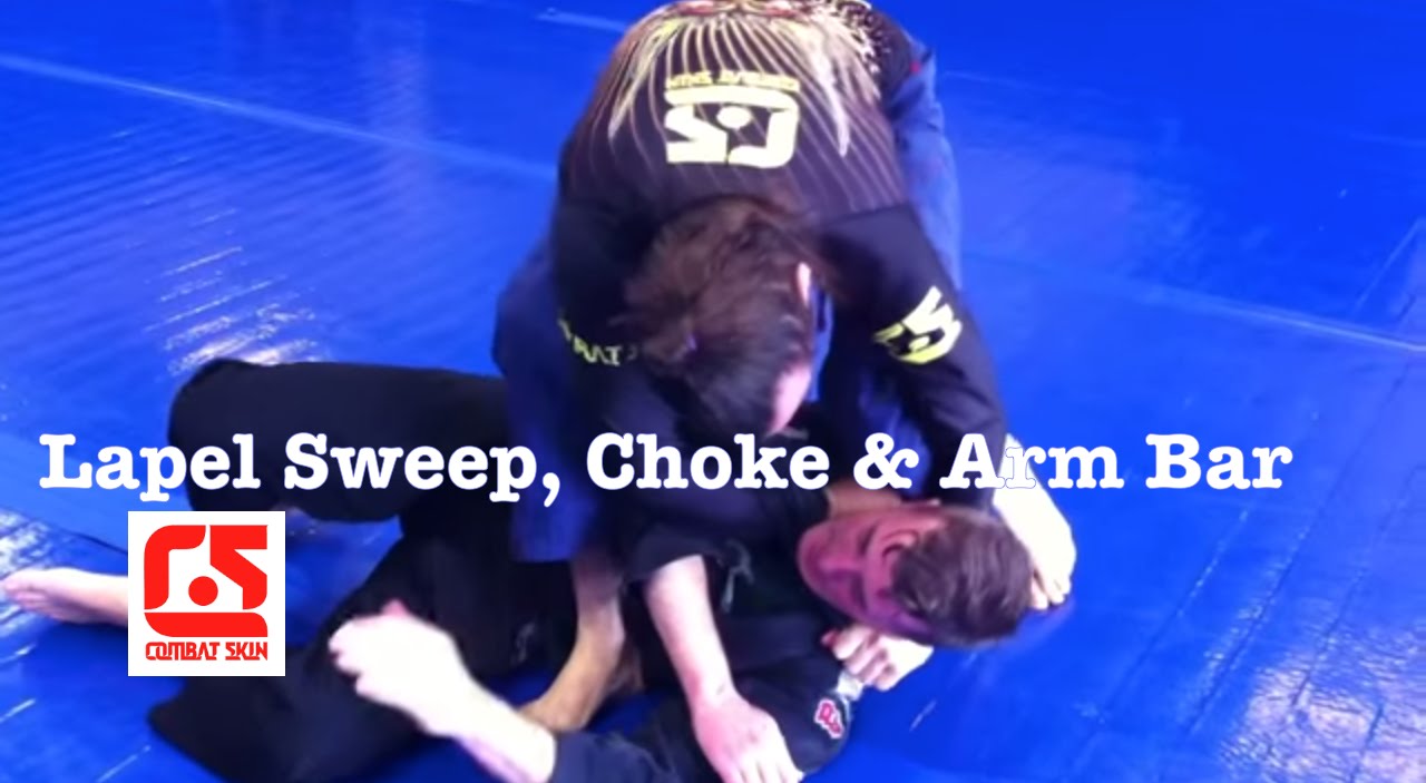 Lapel Sweep, Choke & Arm Bar Series!