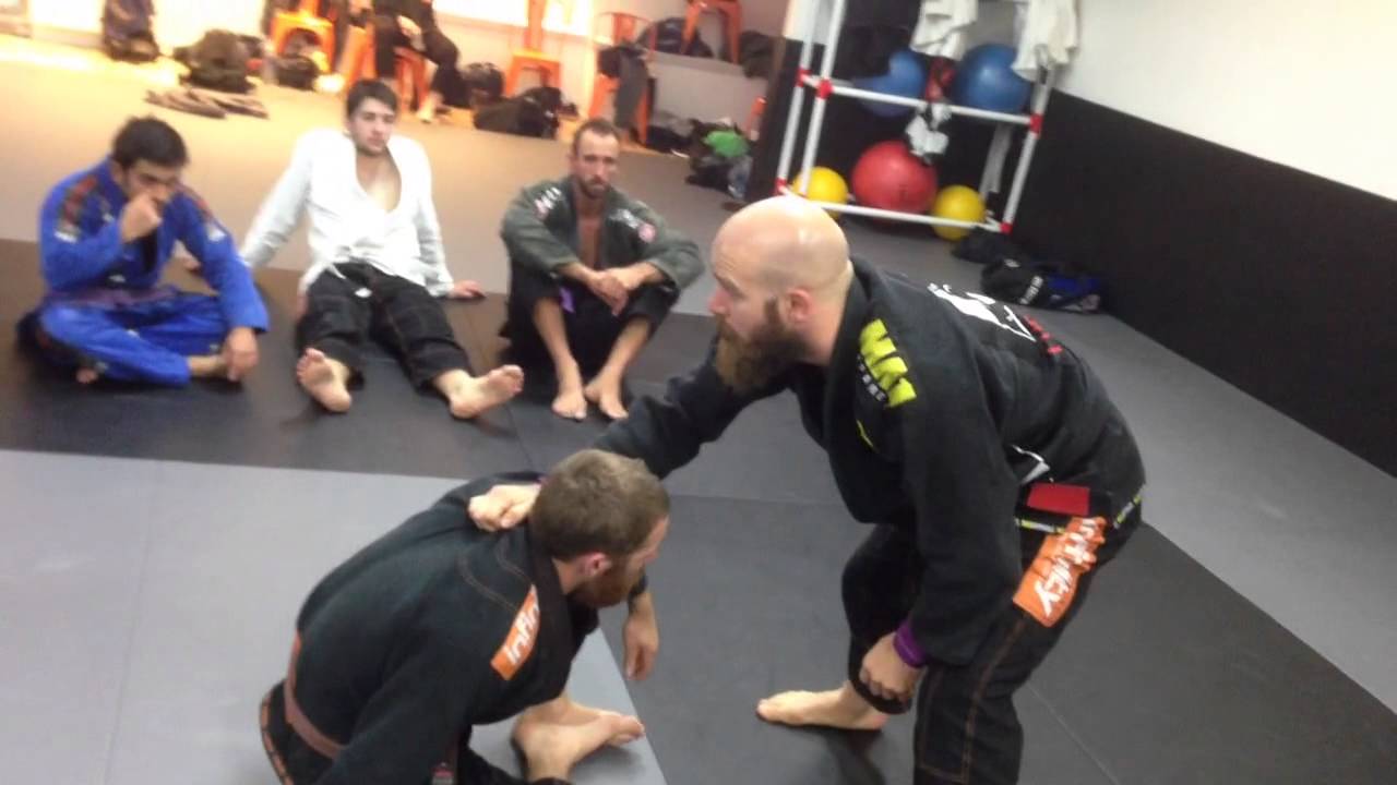 Guard passing concept - initiating the reaction