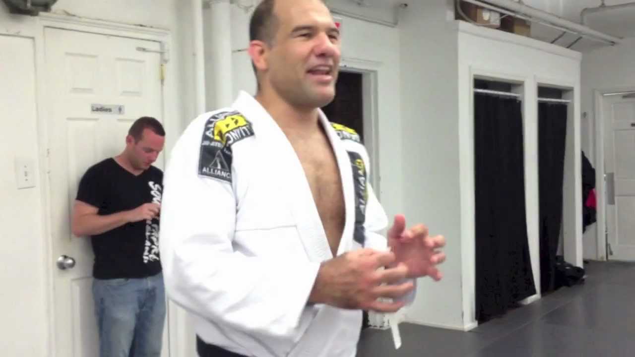 Marcelo Garcia is given 3rd stripe by Fabio Gurgel