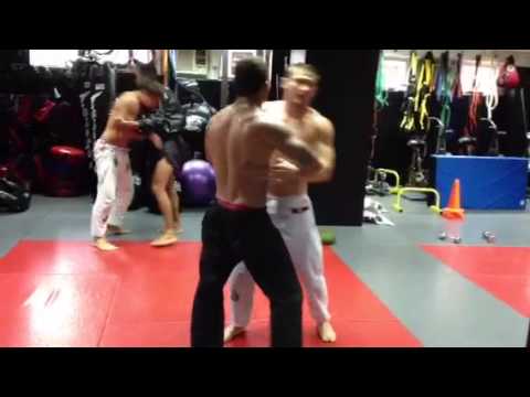 Calasans e rodrigo caporal treino pro adcc