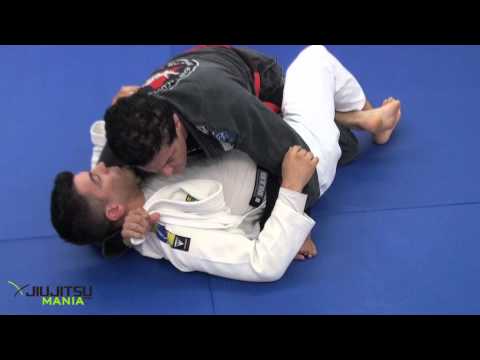 JiuJitsuMania Jean Jacques Machado Loop Choke from Half Guard