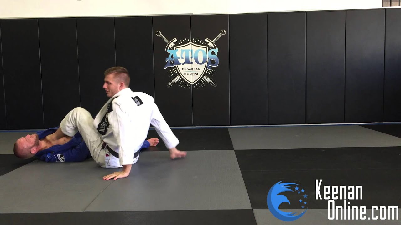 This choke using your foot makes people really mad - Keenan Cornelius