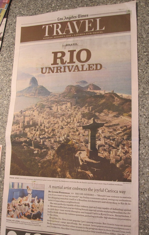 LA Times Travel Section