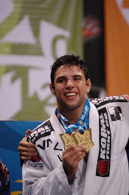 Marcus "Buchecha" with Worlds 2012 double Gold