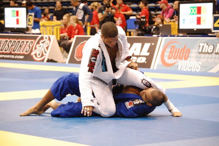 Andre Galvao securing his way to the absolute finals