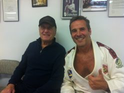 Hollywood legend Robert Duval with master Pedro Sauer