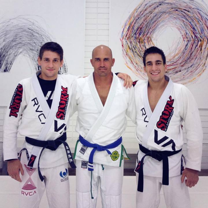 Rafa and Gui with Kelly