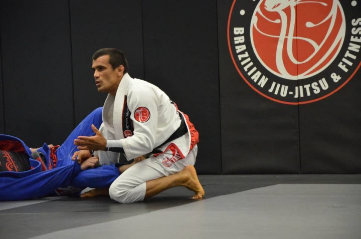 Rubens "Cobrinha" Charles teaching at his academy - Photo Cobrinha's facebook