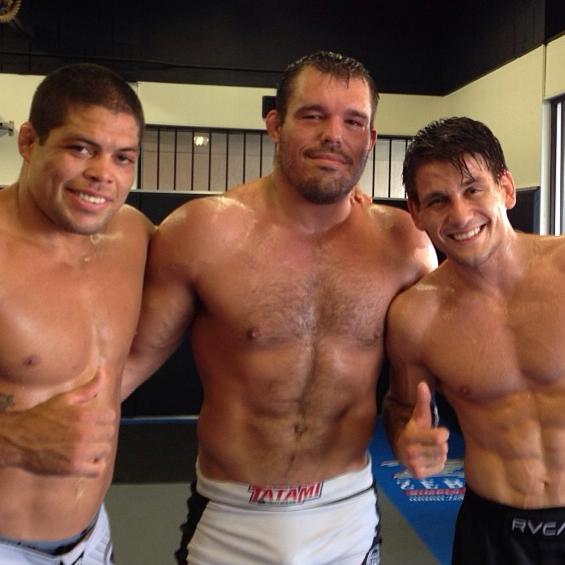 Andre Galvao, Dean Lister and Rafel Mendes