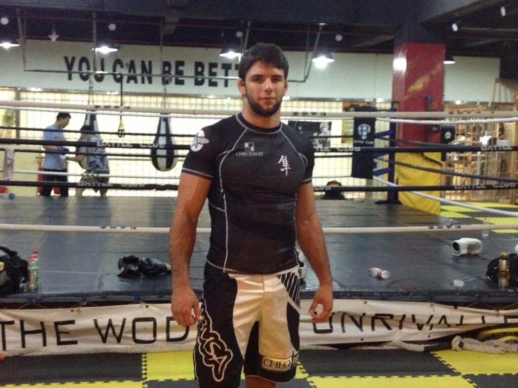 Marcus "Buchecha" ready to train