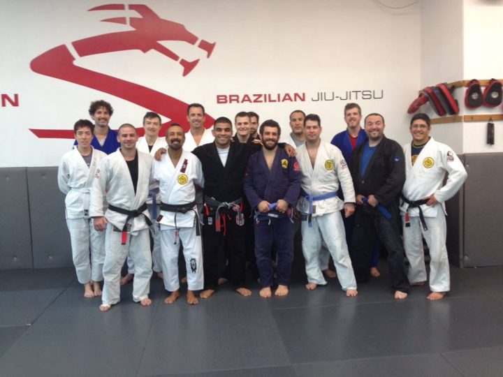 Shaolin (Center) with Fall BJJ camp