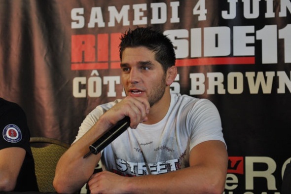 UFC welterweight Patrick Cote