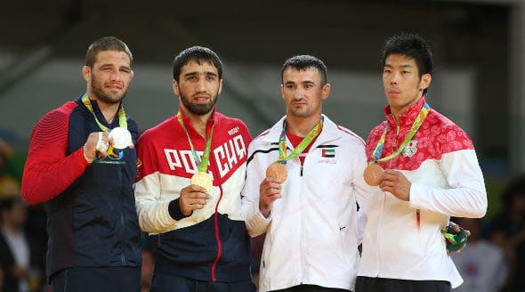 -81 kg men medalists Rio2016