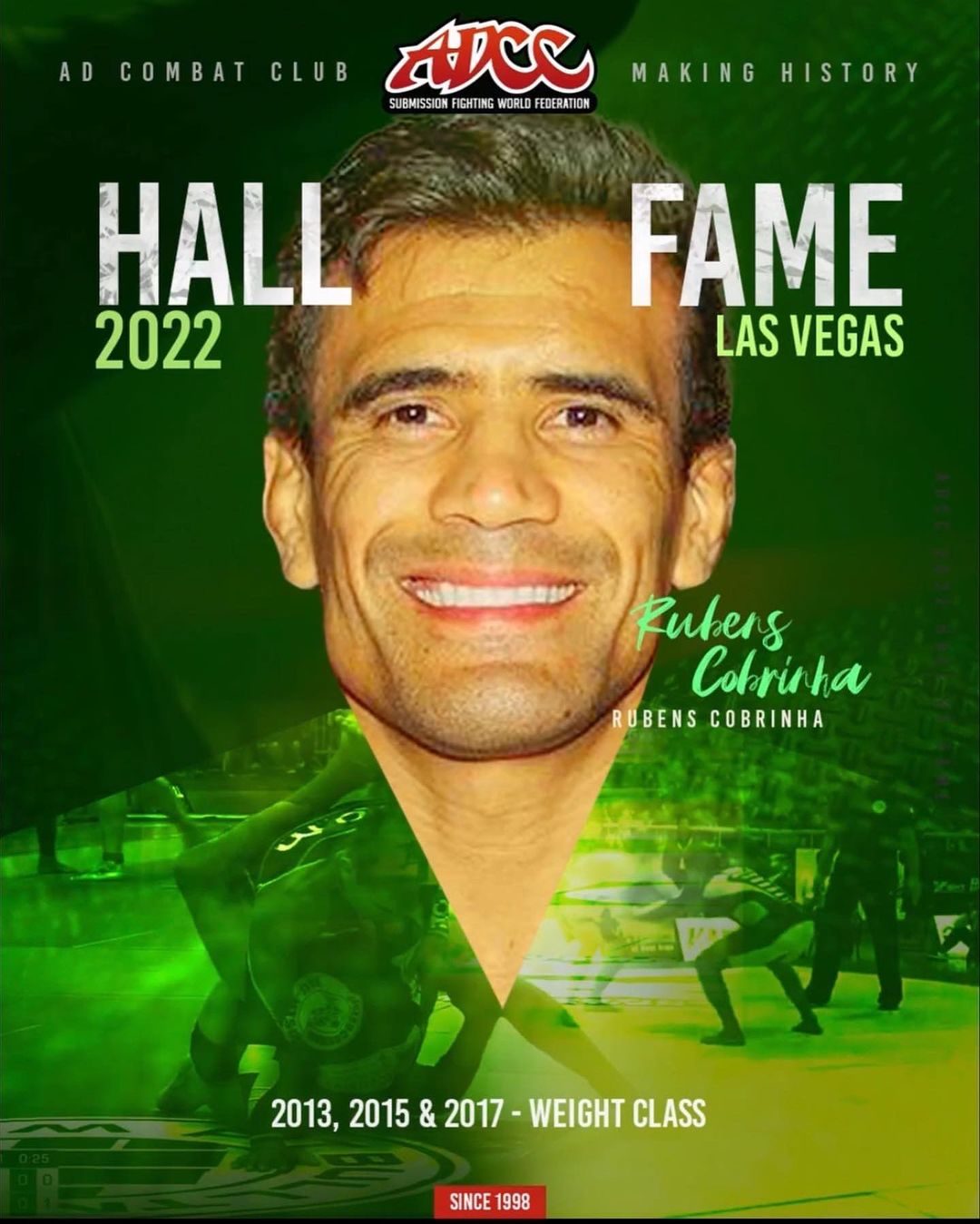 ADCC Hall of Fame - Ruben Cobrinha Charles